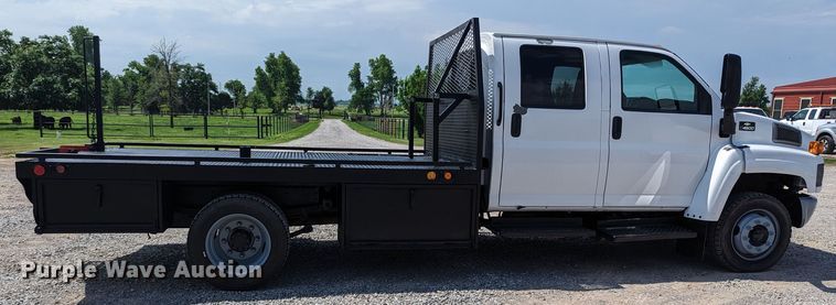 image for item MX9292 2008 Chevrolet C4500  Crew Cab flatbed truck