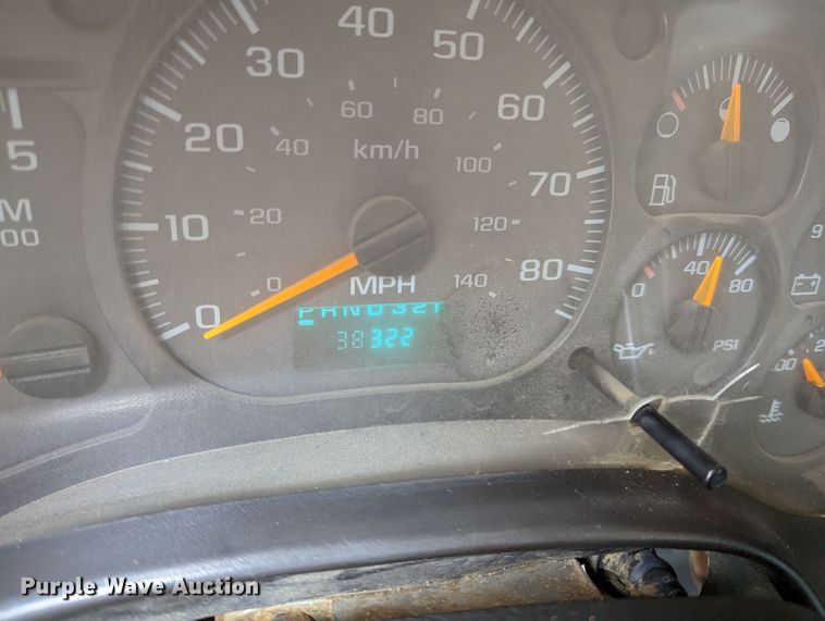 image for item MX9292 2008 Chevrolet C4500  Crew Cab flatbed truck