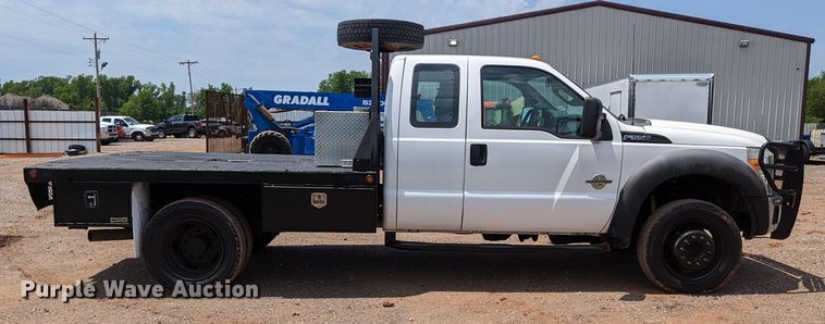 image for item MX9300 2012 Ford F550  SuperCab flatbed truck