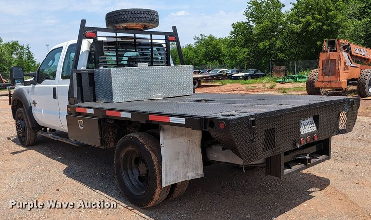 image for item MX9300 2012 Ford F550  SuperCab flatbed truck