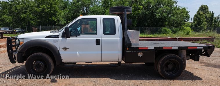 image for item MX9300 2012 Ford F550  SuperCab flatbed truck