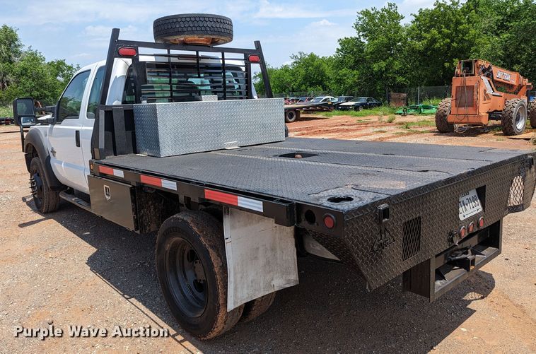 image for item MX9300 2012 Ford F550  SuperCab flatbed truck