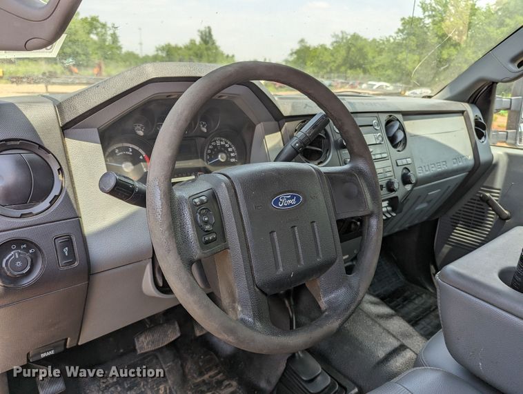 image for item MX9300 2012 Ford F550  SuperCab flatbed truck