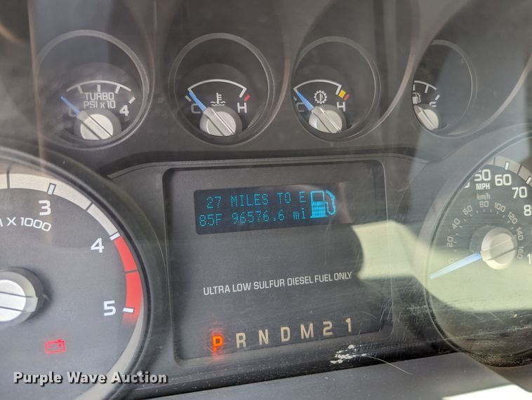 image for item MX9300 2012 Ford F550  SuperCab flatbed truck