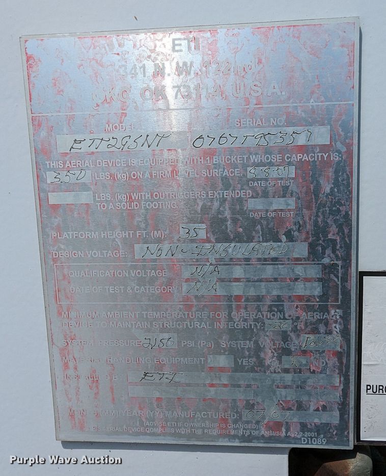 image for item MX9301 2008 Ford F450 Super Duty  bucket truck