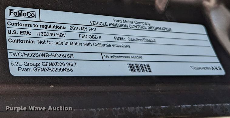 image for item MX9306 2016 Ford F250 Super Duty  pickup truck