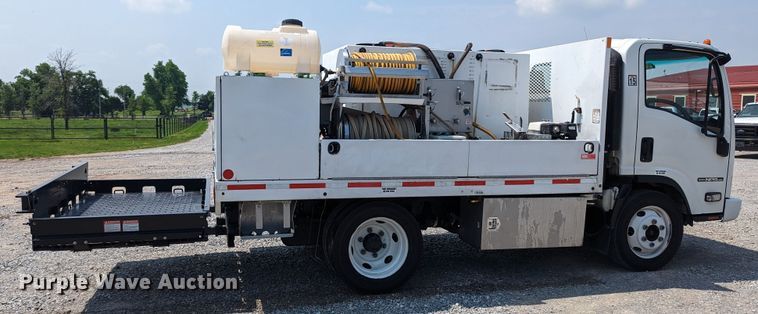 image for item MX9310 2014 Isuzu NPR HD  landscaping truck