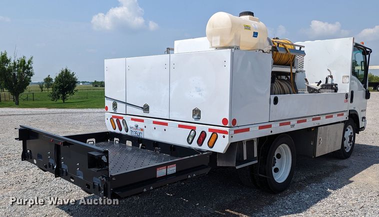 image for item MX9310 2014 Isuzu NPR HD  landscaping truck