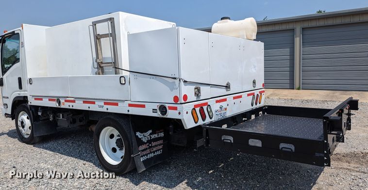 image for item MX9310 2014 Isuzu NPR HD  landscaping truck