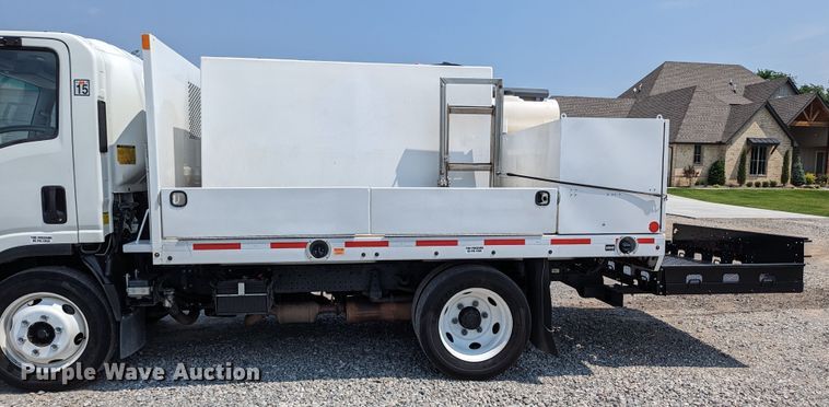 image for item MX9310 2014 Isuzu NPR HD  landscaping truck