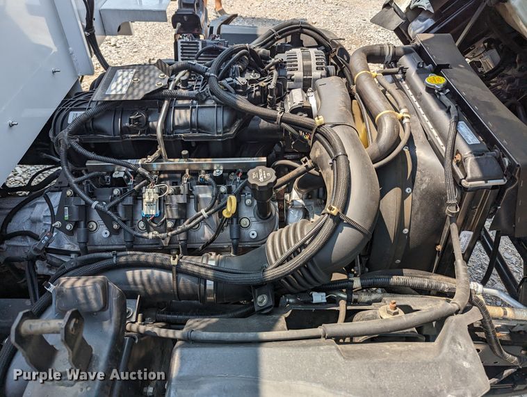 image for item MX9310 2014 Isuzu NPR HD  landscaping truck