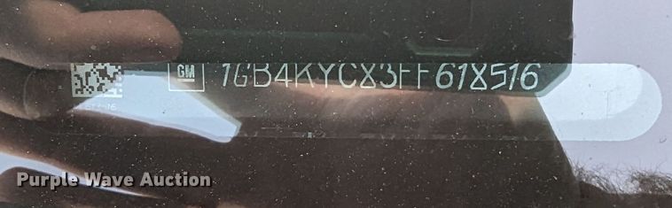 image for item MX9311 2015 Chevrolet Silverado 3500HD  Crew Cab utility bed pickup truck