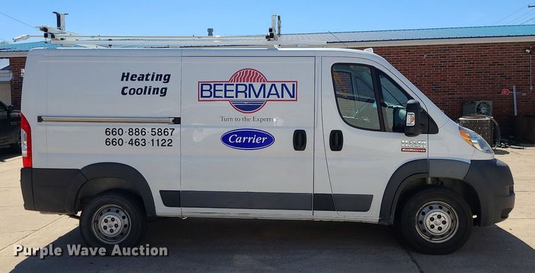 image for item MX9612 2016 Dodge Ram Promaster 1500  van