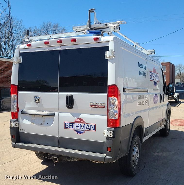 image for item MX9612 2016 Dodge Ram Promaster 1500  van