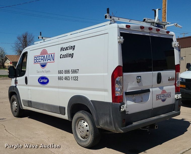 image for item MX9612 2016 Dodge Ram Promaster 1500  van
