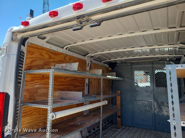 image for item MX9612 2016 Dodge Ram Promaster 1500  van