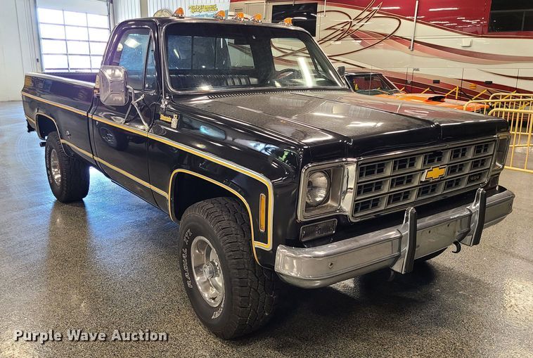 image for item MX9777 1977 Chevrolet Silverado 10  Trailering Special pickup truck