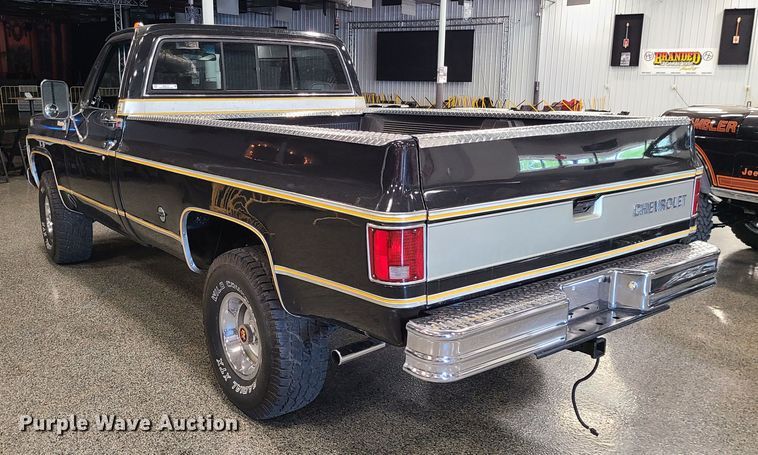 image for item MX9777 1977 Chevrolet Silverado 10  Trailering Special pickup truck