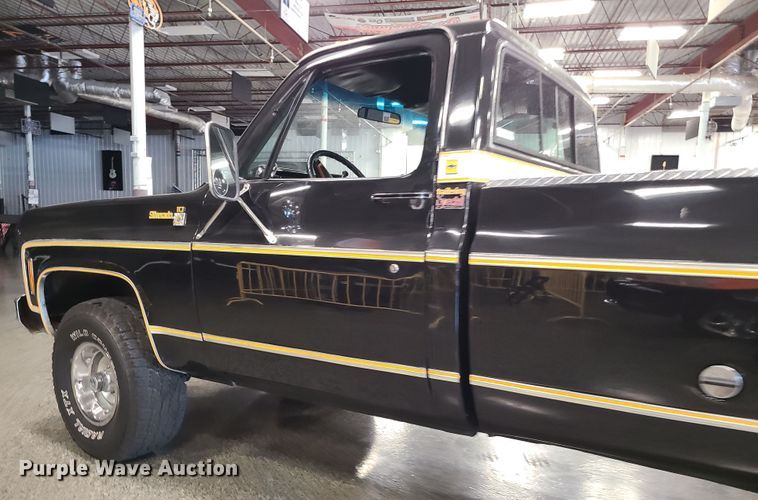 image for item MX9777 1977 Chevrolet Silverado 10  Trailering Special pickup truck