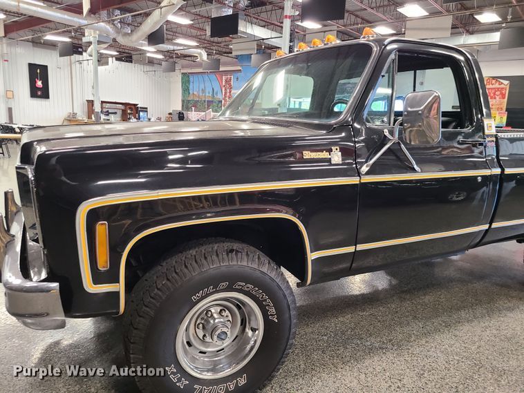 image for item MX9777 1977 Chevrolet Silverado 10  Trailering Special pickup truck