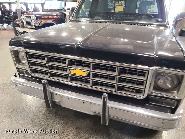 image for item MX9777 1977 Chevrolet Silverado 10  Trailering Special pickup truck