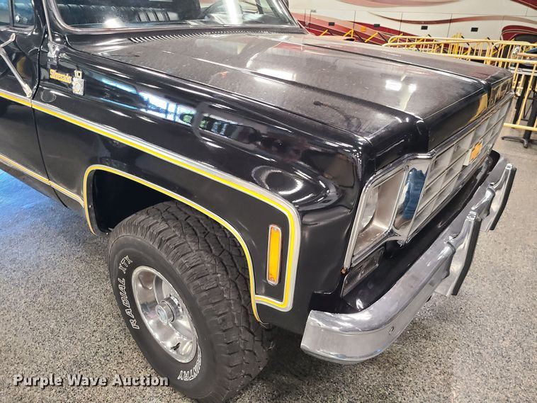 image for item MX9777 1977 Chevrolet Silverado 10  Trailering Special pickup truck