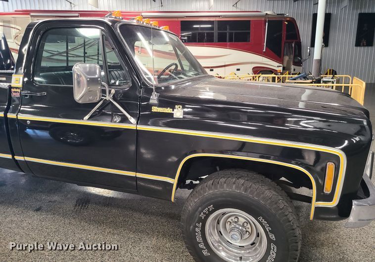 image for item MX9777 1977 Chevrolet Silverado 10  Trailering Special pickup truck