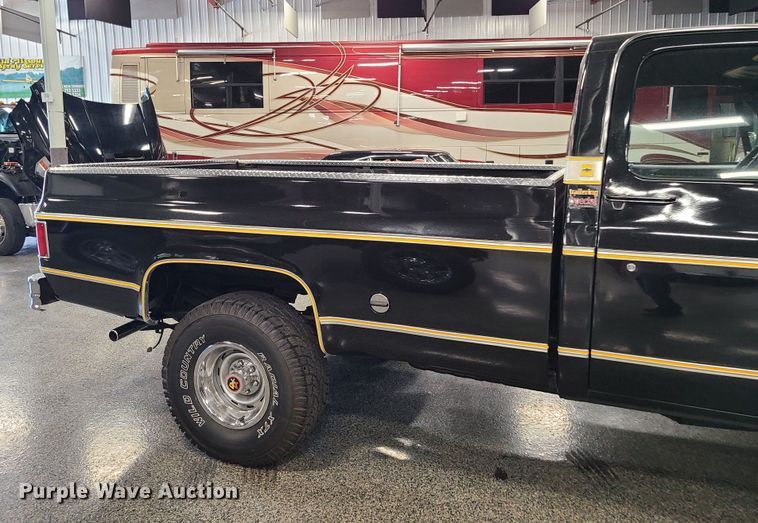 image for item MX9777 1977 Chevrolet Silverado 10  Trailering Special pickup truck