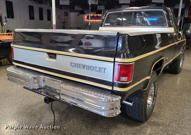 image for item MX9777 1977 Chevrolet Silverado 10  Trailering Special pickup truck