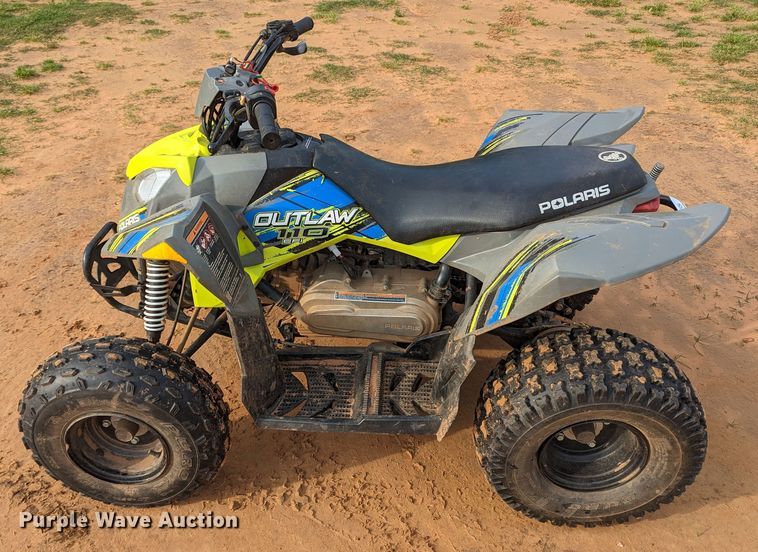 image for item MY9294 2019 Polaris Outlaw 110  ATV