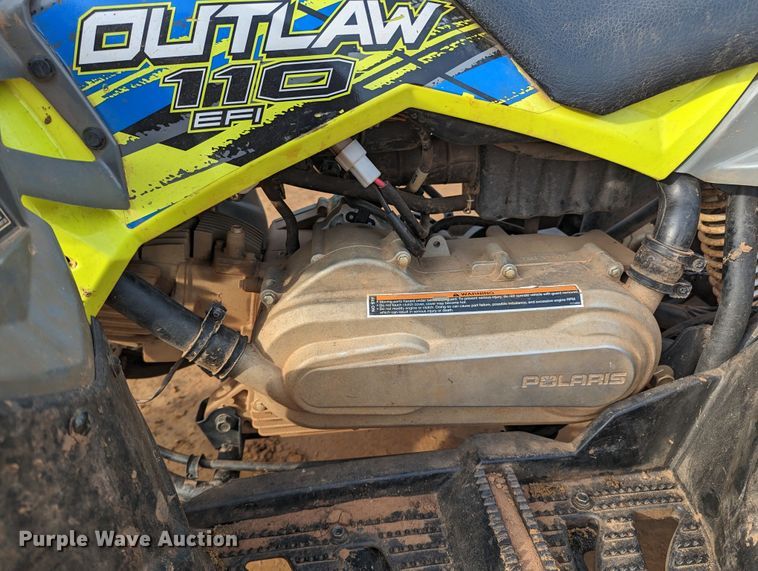 image for item MY9294 2019 Polaris Outlaw 110  ATV