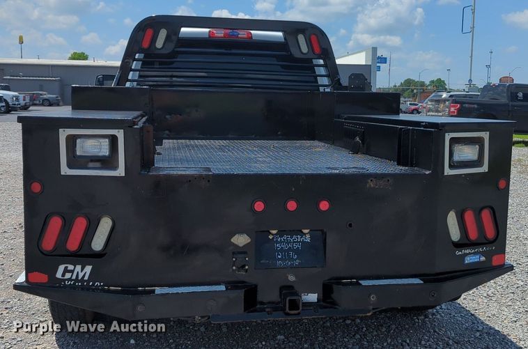 image for item MY9310 2015 Dodge Ram 3500  Crew Cab flatbed pickup truck