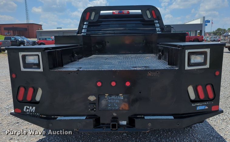 image for item MY9310 2015 Dodge Ram 3500  Crew Cab flatbed pickup truck