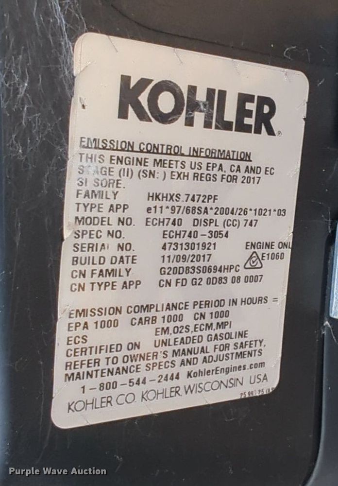 image for item MY9312 Kohler ECH740  engine