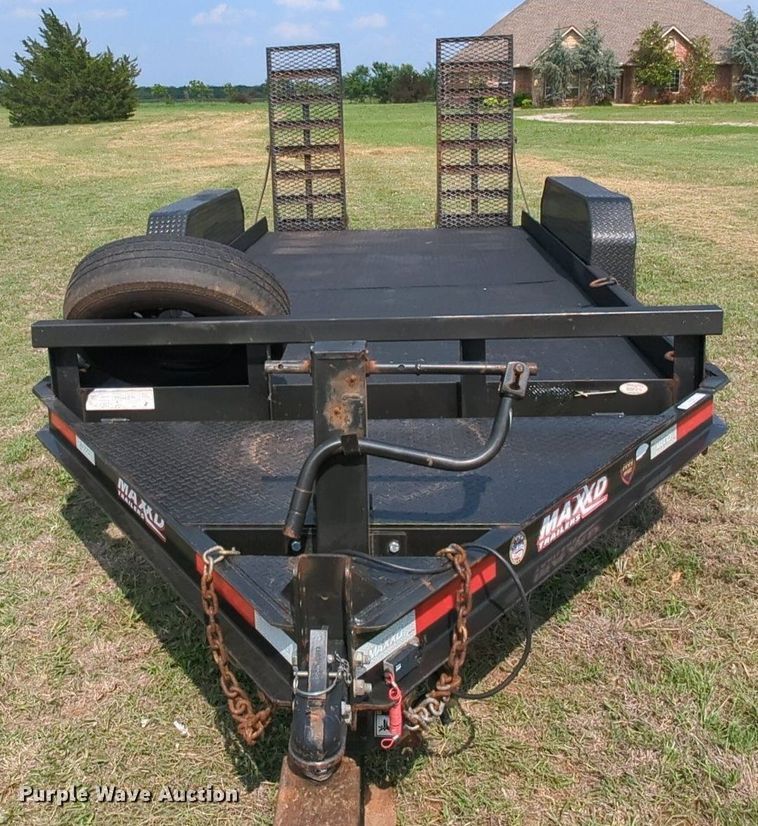 image for item MY9318 2018 Maxey  utility trailer
