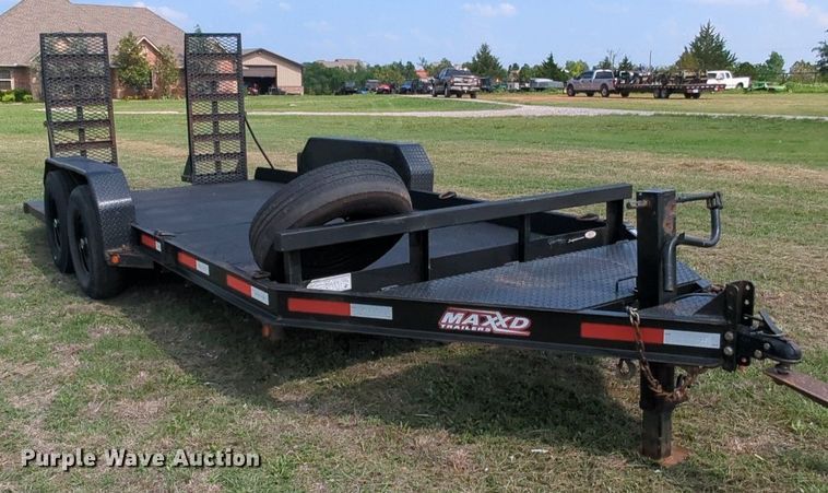 image for item MY9318 2018 Maxey  utility trailer