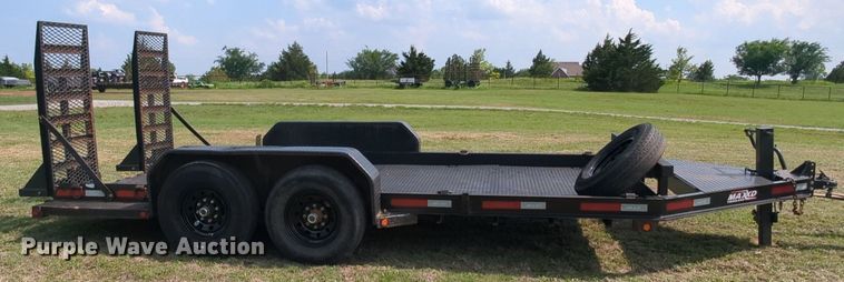 image for item MY9318 2018 Maxey  utility trailer