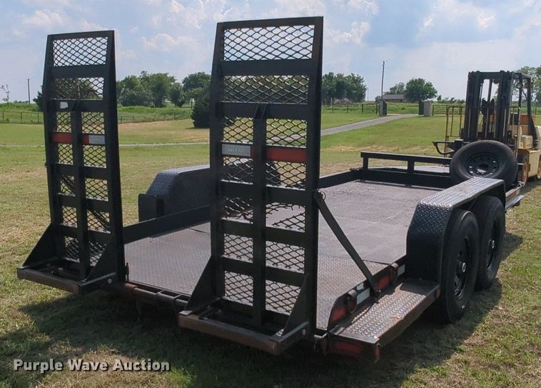 image for item MY9318 2018 Maxey  utility trailer