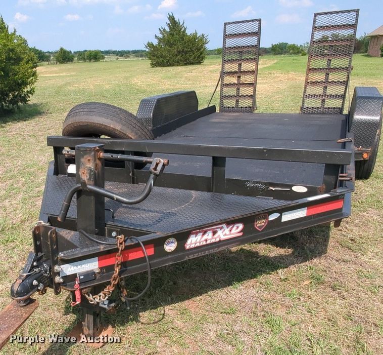 image for item MY9318 2018 Maxey  utility trailer