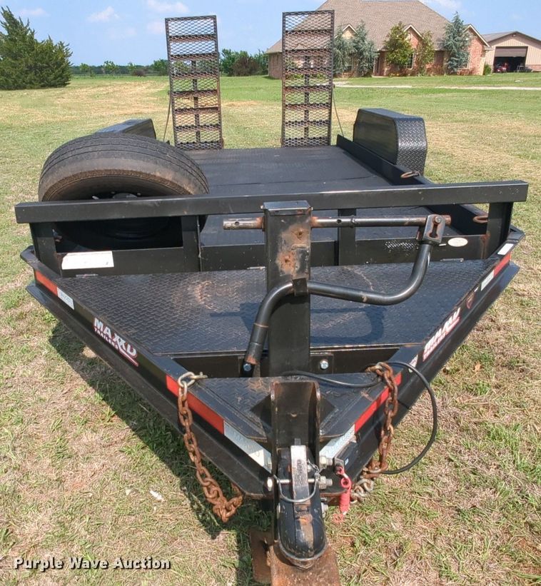 image for item MY9318 2018 Maxey  utility trailer