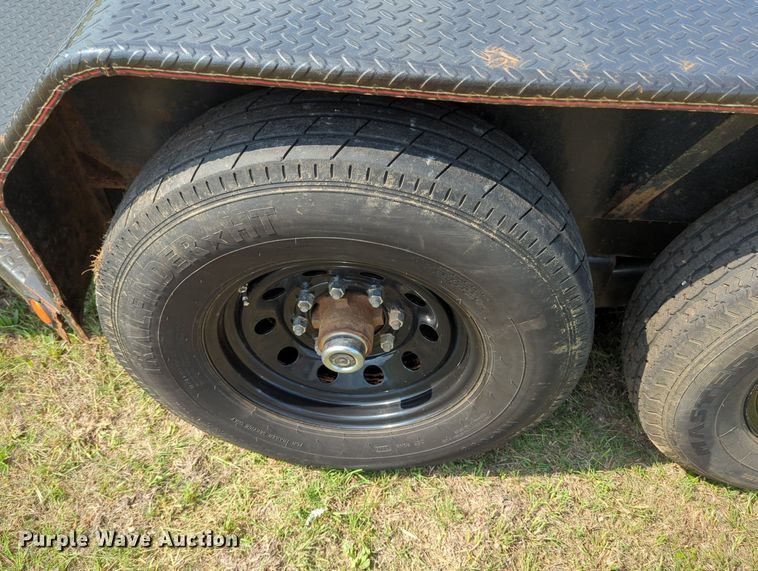 image for item MY9318 2018 Maxey  utility trailer