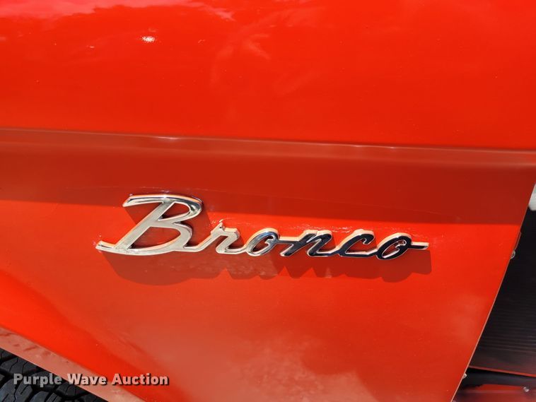 image for item NX9480 1966 Ford Bronco U14  SUV