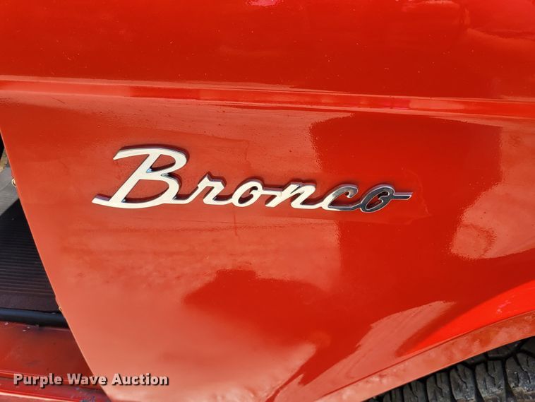 image for item NX9480 1966 Ford Bronco U14  SUV