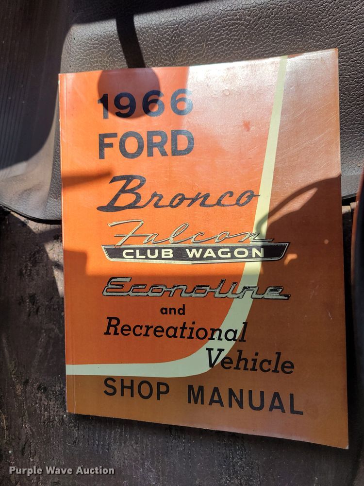 image for item NX9480 1966 Ford Bronco U14  SUV