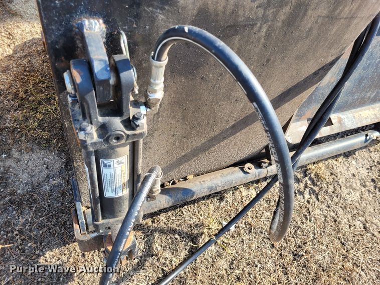 image for item NX9482 8'W skid steer rock spreading bucket