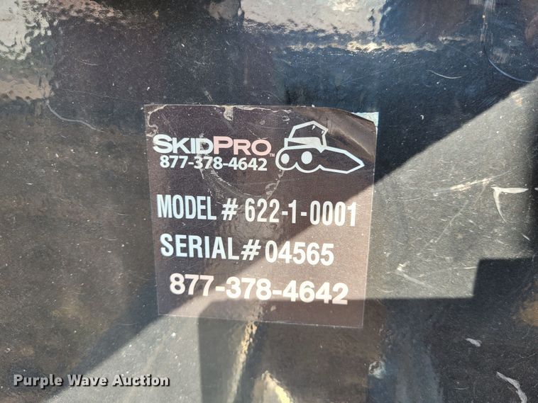 image for item NX9484 SkidPro 62210001  skid steer backhoe