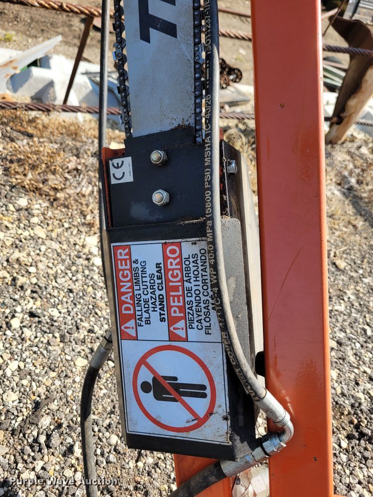 image for item NX9487 The Limbsaw Company  skid steer limb saw