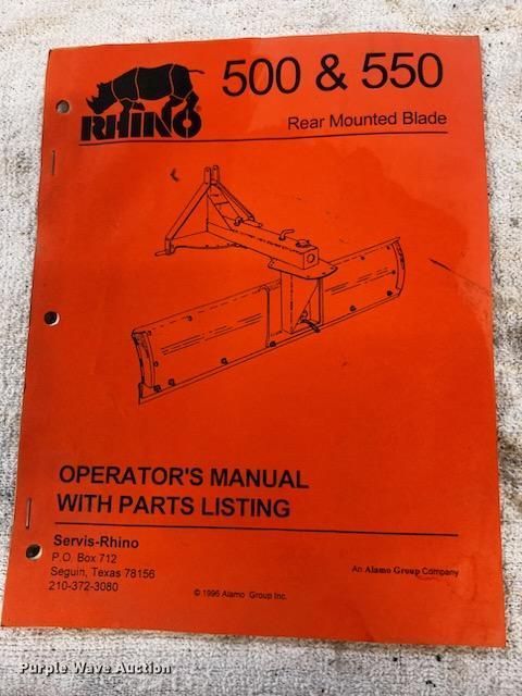 image for item NX9489 Frontier RB2196  8'W blade