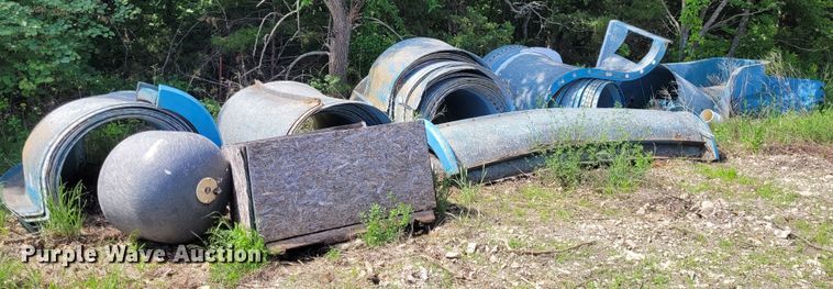 image for item NX9492 Fiberglass water slide