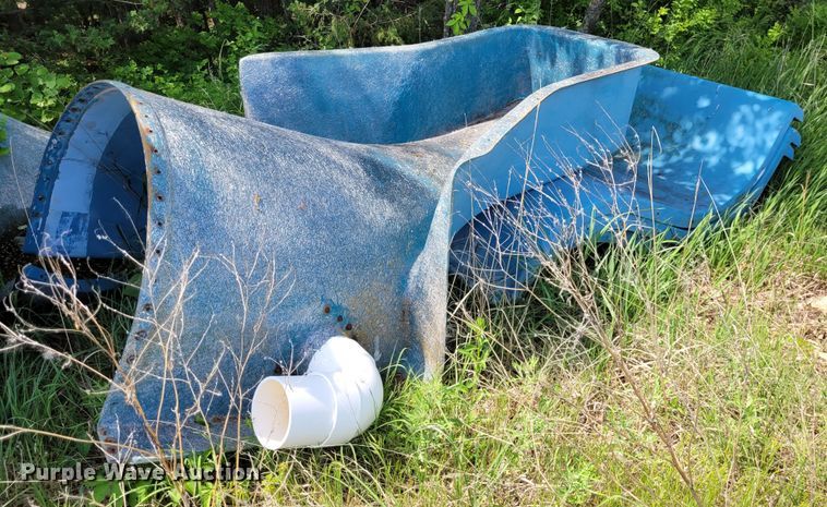 image for item NX9492 Fiberglass water slide